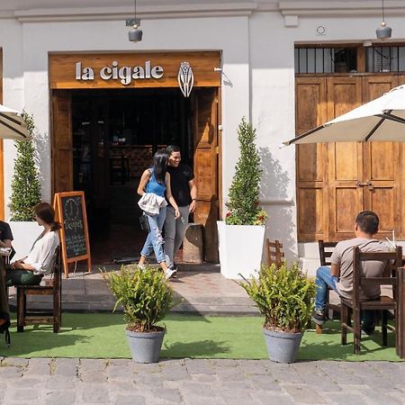 Hostal Restaurant La Cigale Cuenca Ngoại thất bức ảnh